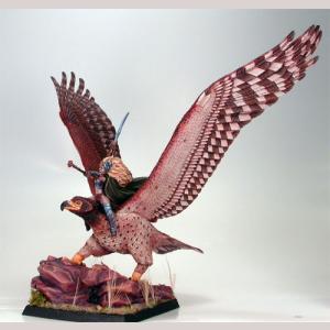 War Eagle with Female Elven Rider - OOP