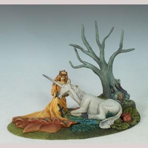 Mehr Bilder von Die Verführung - Jungfrau und Einhorn (Diorama)