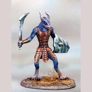 Mehr Bilder von Drachenmensch Krieger mit Schwert und Schild
