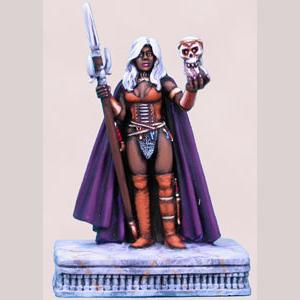 The Offering - Female Dark Elf Warrior