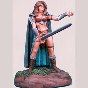 Pinup Female Warrior in Chainmail #2