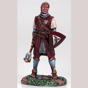 Male Cleric with Mace & Shield