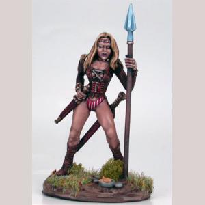 Female Beastmaster with Spear