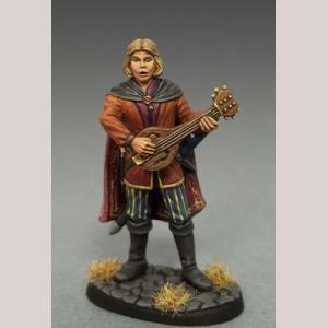 Male Bard with Lute