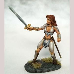 Female Fighter with Long Sword