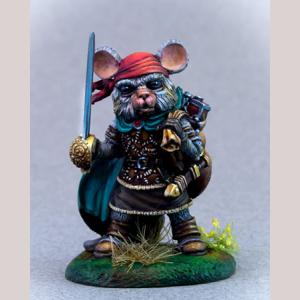 Mouse Swashbuckler with Rapier