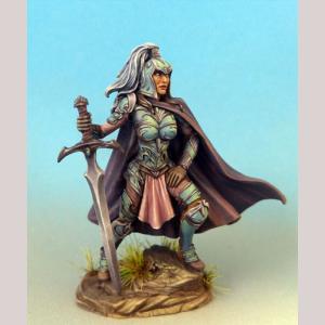 Female Warrior with Two Handed Sword