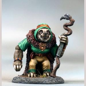 Sloth Druid with Staff