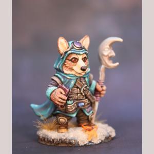 Corgi Mage with Staff