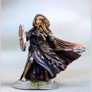 Female Cleric with Mace