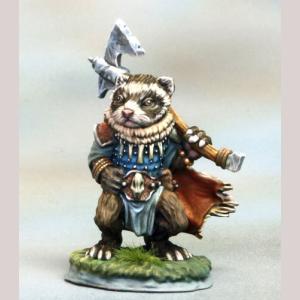 Ferret Warrior with Battle Axe