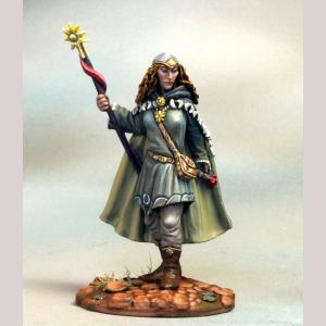 Female Elven Cleric with Staff