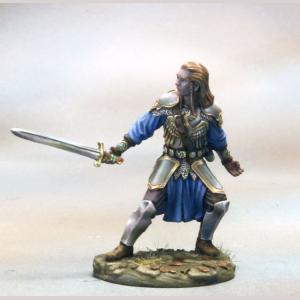 Crouching Warrior with Sword